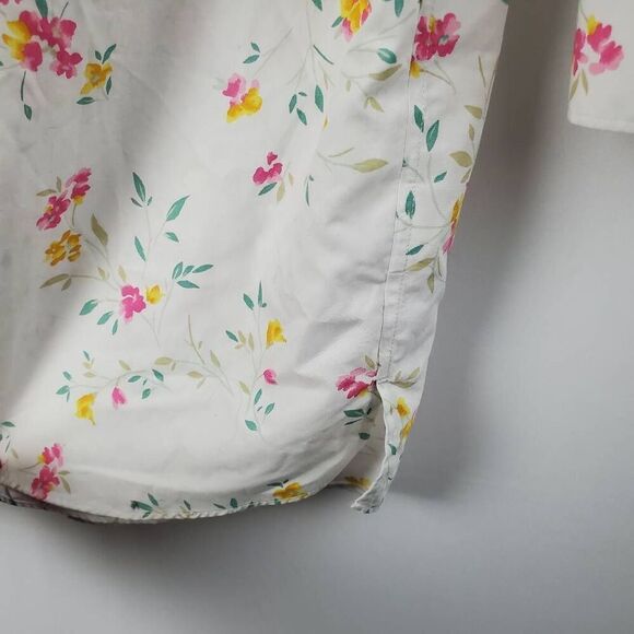 Lands' End Size 18 Button Front Blouse - Picture 4 of 8